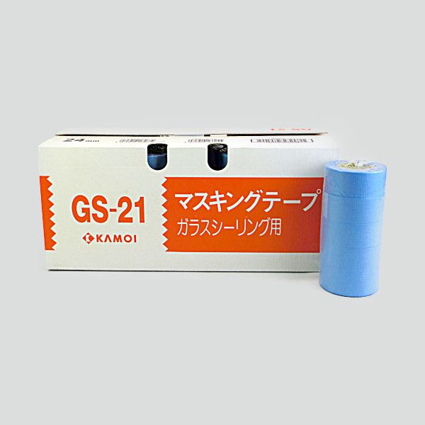 カモ井 ガラスシーリング用マスキングテープ GS-21