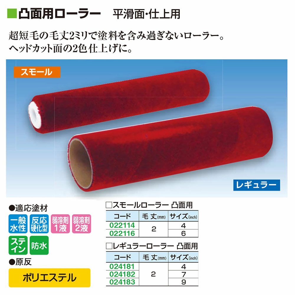 凸面用ローラー